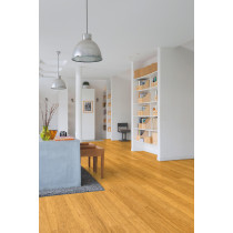 Parquet bambou flottant densifié à clipser champagne