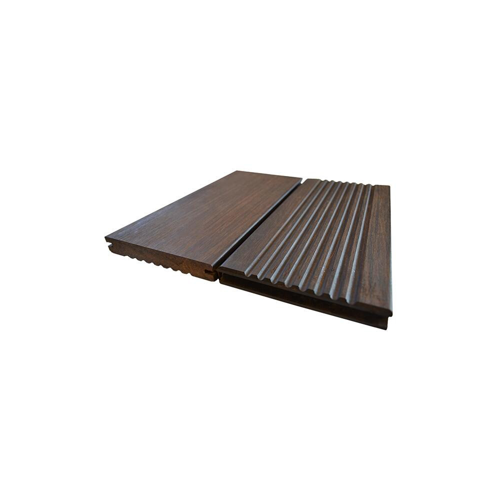 lames terrasse bambou réversible 1850x137x20mm X-TREME Brut