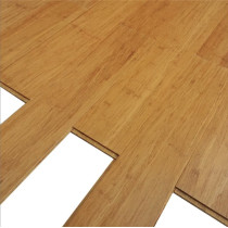 Parquet bambou flottant densifié à clipser champagne
