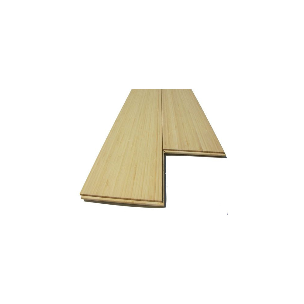 Parquet de bambou cross horizontal naturel 1920x155x15mm
