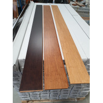 Parquet Bambou Massif densifié champagne à coller