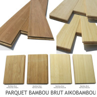 plancher brut pour sdb  Aiko Bambou MASSIF BAMBOU BRUT NON VERNI A COLLER