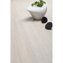 parquet bambou blanc a clipser en pose flottante