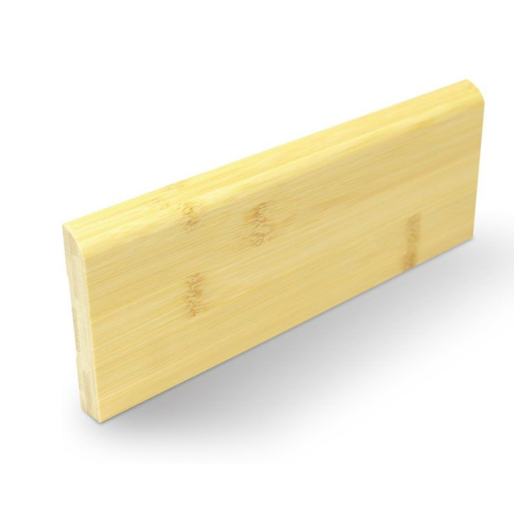 plinthe massif bambou horizontal naturel 60mm