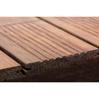lames terrasse bambou réversible 1850x137x30mm X-TREME Brut