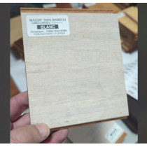 échantillon de parquet blanc