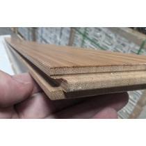Parquet de bambou cross vertical ambre 1940x96x15mm