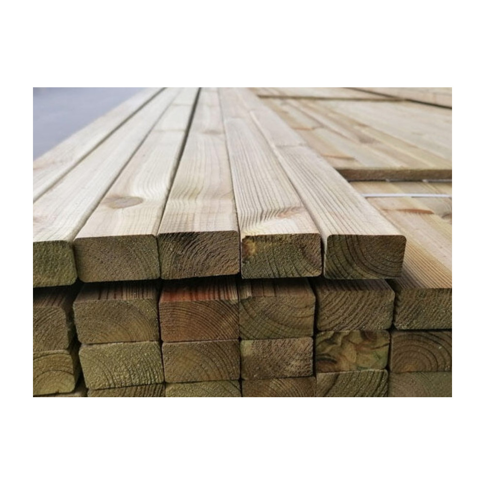 lambourde en Pin pour les terrasse extérieure 3m classe IV