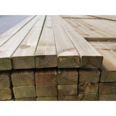 lambourde en Pin pour les terrasse extérieure 3m classe IV