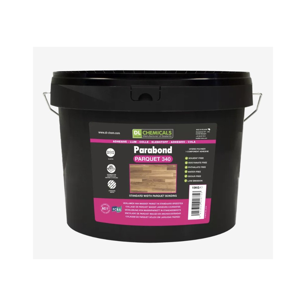 Colle parquet polymère Parabond Parquet 340 7,5 kg