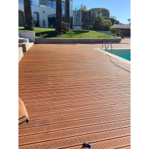 terrasse en bambou