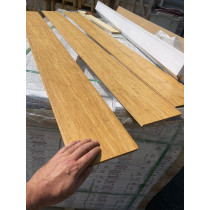 Parquet bambou flottant xxl densifié à clipser champagne light 2