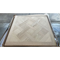Parquet Versailles Chêne contrecollé Brut Chambord 800X800X15mm - 4mm de couche d'usure