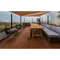 Lame terrasse bambou N-DURANCE 20 mm réversible | Moso