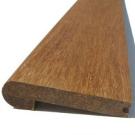 Nez de marche bambou parquet densifié ambre