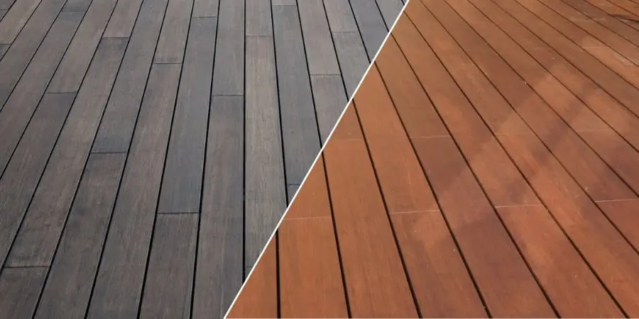 Comparaison des teintes MOSO Bamboo X-treme et N-durance