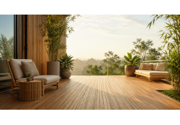 Pourquoi la terrasse en bambou plaît autant ?