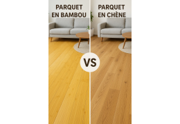 Parquet chêne vs bambou : Le match